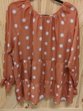 Women’s Polka Dot Blouse